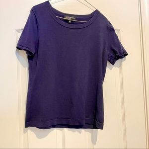 Jones New York Collection 75% silk blend. Navy. S M